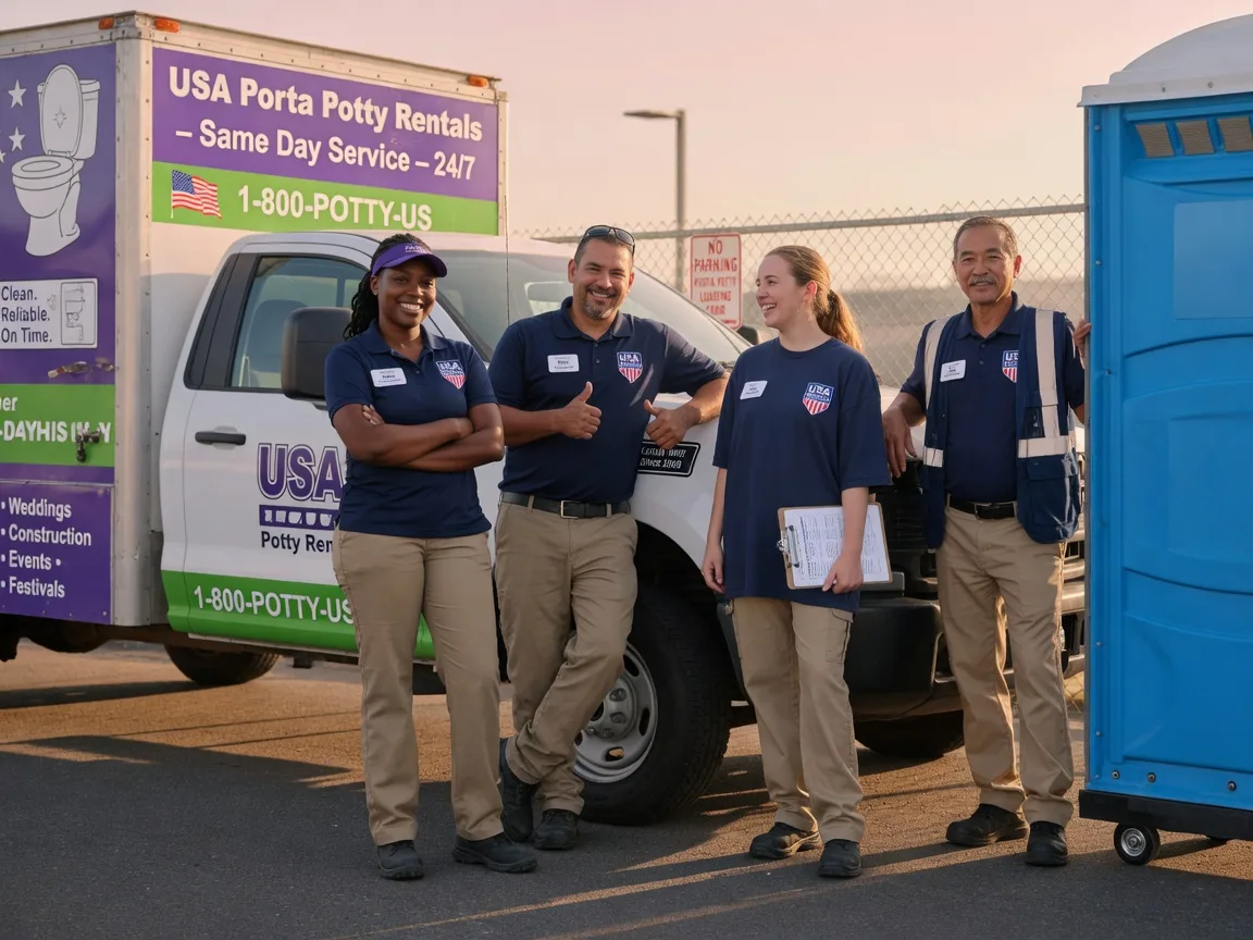 Porta Potty Rental company in Westlake, LA